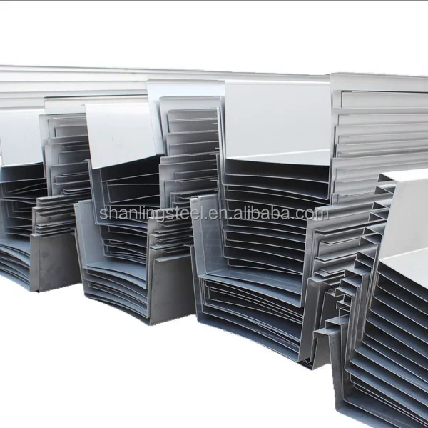 Stainless Steel Gutter Rain Gutter 304 Processing Custom U-shaped groove 201 Structure Drainage Trough