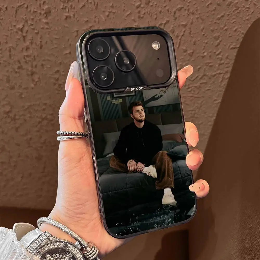 A-Alex Warren Youll Be Alright Kid Phone Case For iPhone 17,16,15,14,13,12,11,Pro,Max,Plus,E,Air,Mini Black Tpu Cover #6