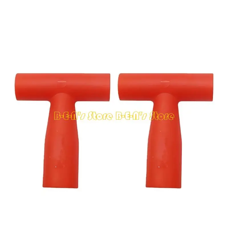 Y1AD PVC Shovel Handle With 3 Variations D T And Curved For Snow Scoops Digging Raking Tool Secure Hold