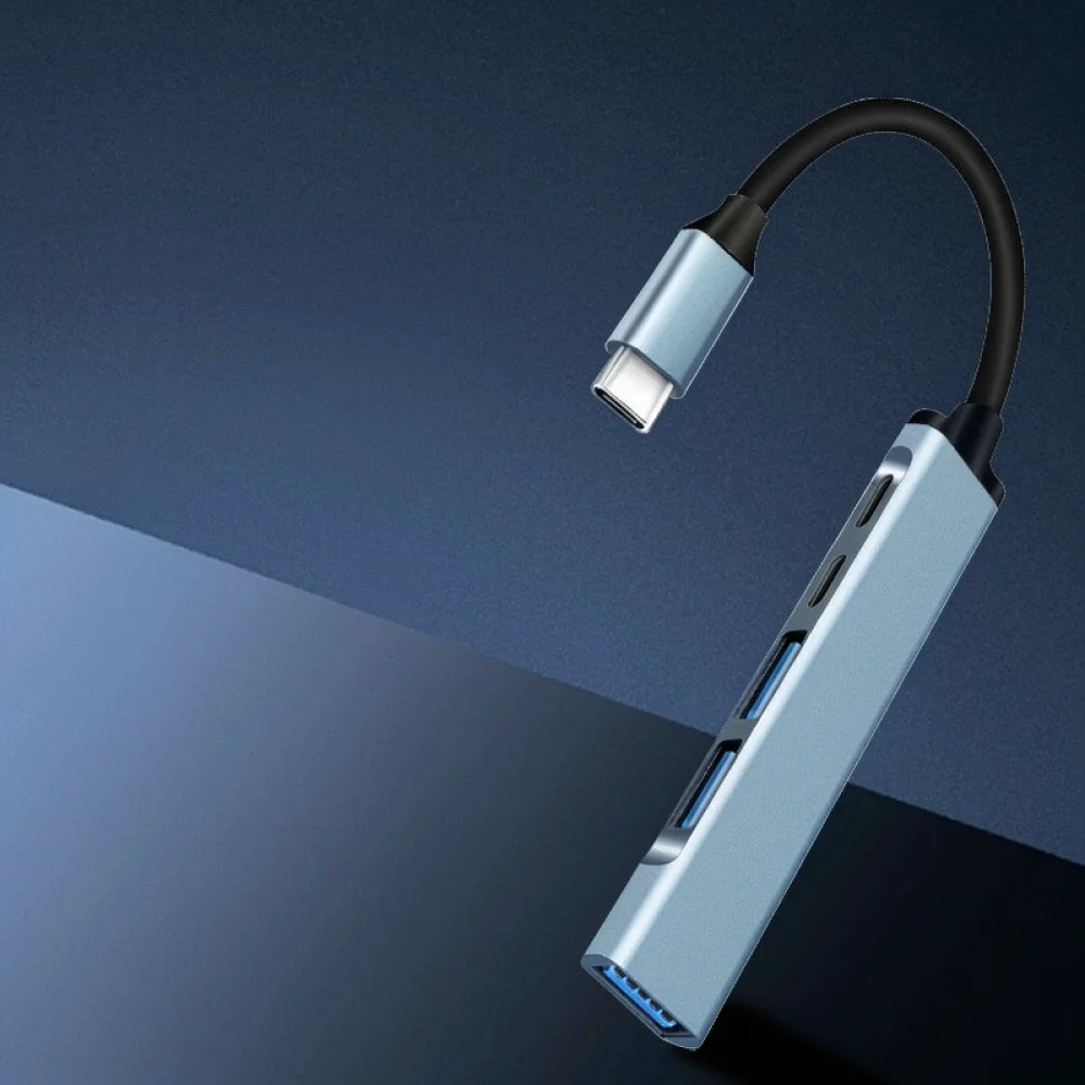 USB C Hub 5 In 1 Multiport Adapter Docking Station Type C PD Fast Charging Data Sync For Laptop Notebook PC Accessories Device