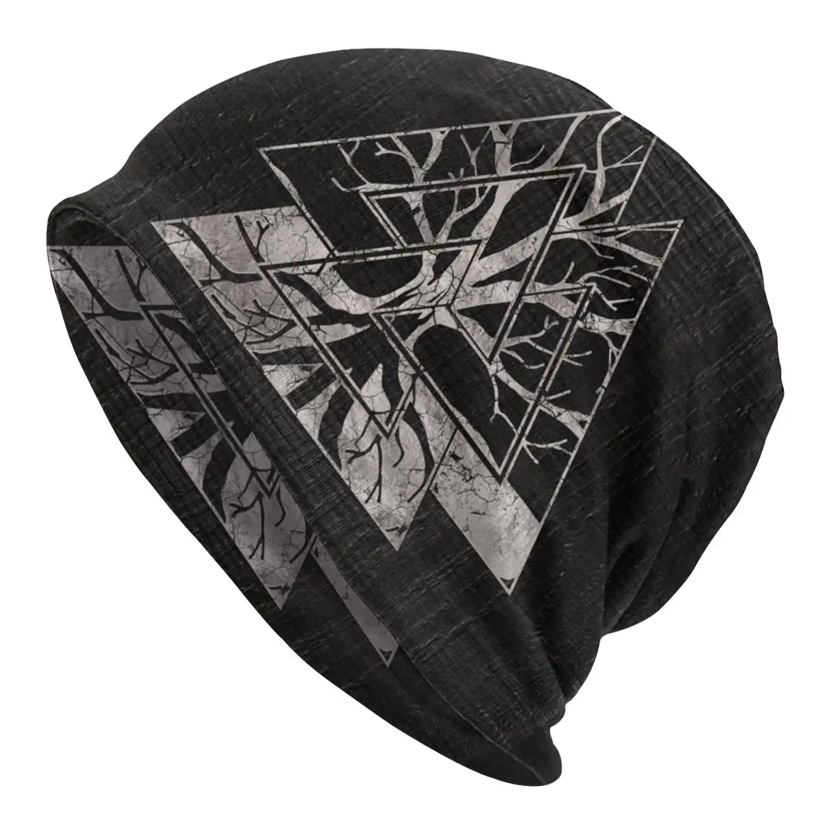 

Valknut And Tree Of Life Skullies Beanies Hats Viking Ragnar Lagertha Autumn Ski Men Women Caps Adult Warm Bonnet Capted Hat