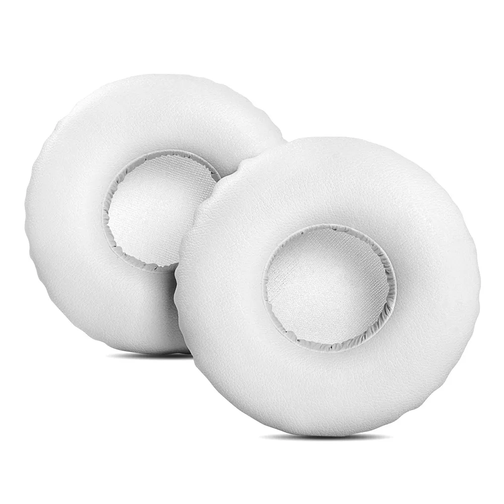 1 Pair White Earpads Replacement Ear Pads Pillow Foam Cushion Cover Repair Parts for Sudio Regent Wireless On-Ear Headphones