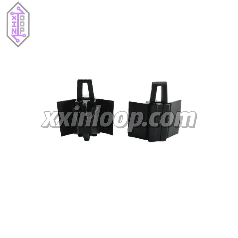 151‐01807 CCSFT 8.0x15.0 مشبك موصل السيارات ثقب بيضاوي تثبيت النايلون PA66 الأسود لأسلاك الكابلات تسخير 15101807 #2