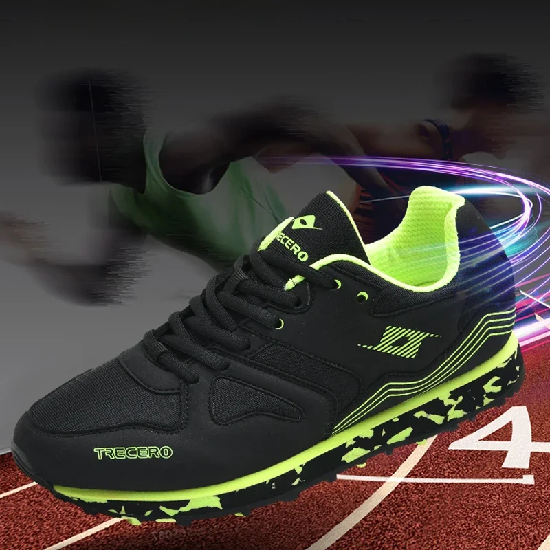 

Lightweight Training Athletic Sport Long Jump Track and Field Spikes Spiked Match Shoes Racing Sneakers Running Sprint Shoes