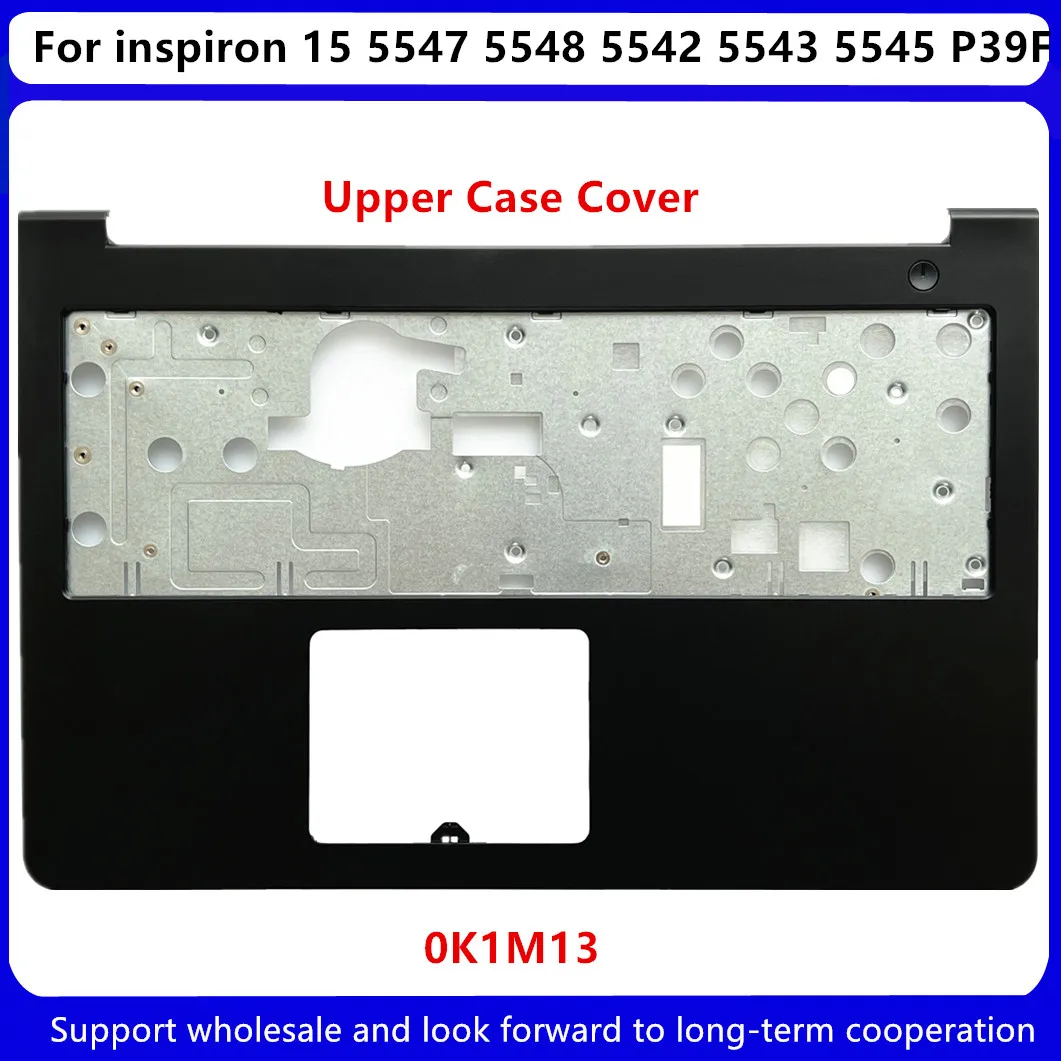 Baru untuk Dell Inspiron 15-5000 5545 5547 5548 5542 5543 P39F Atas Kasus Tempat Berteduh Cover 0K1M13 K1M13 47R72 047R72