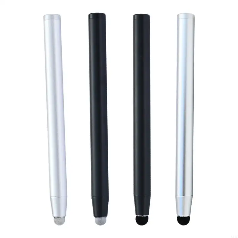 Capacitive Input Pen for Digital Writing and Drawing, Passive Metal Body with Gentle Tip and No Charging or Pairing 896C