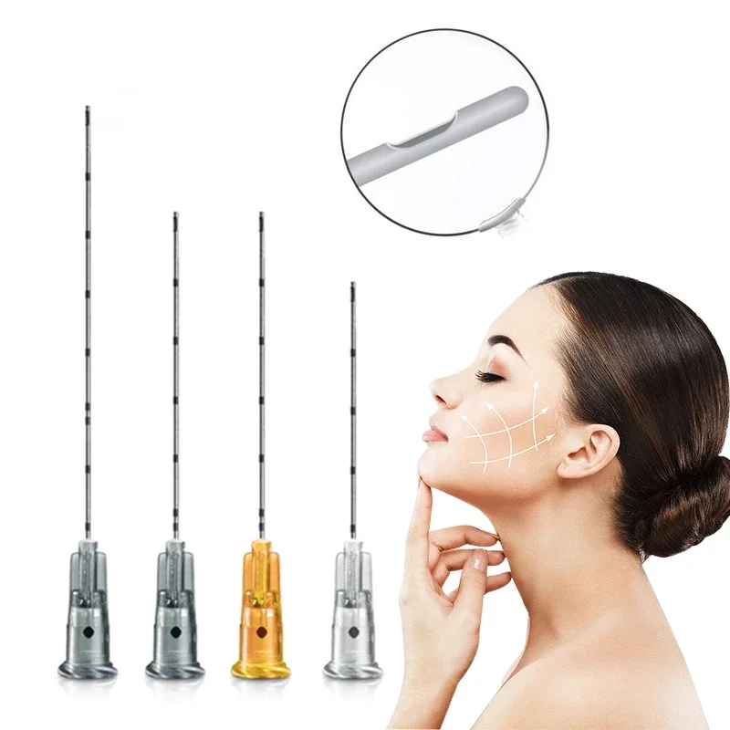 Fine Micro Cannula  Blunt Cannulas For Dermal Filler Tool