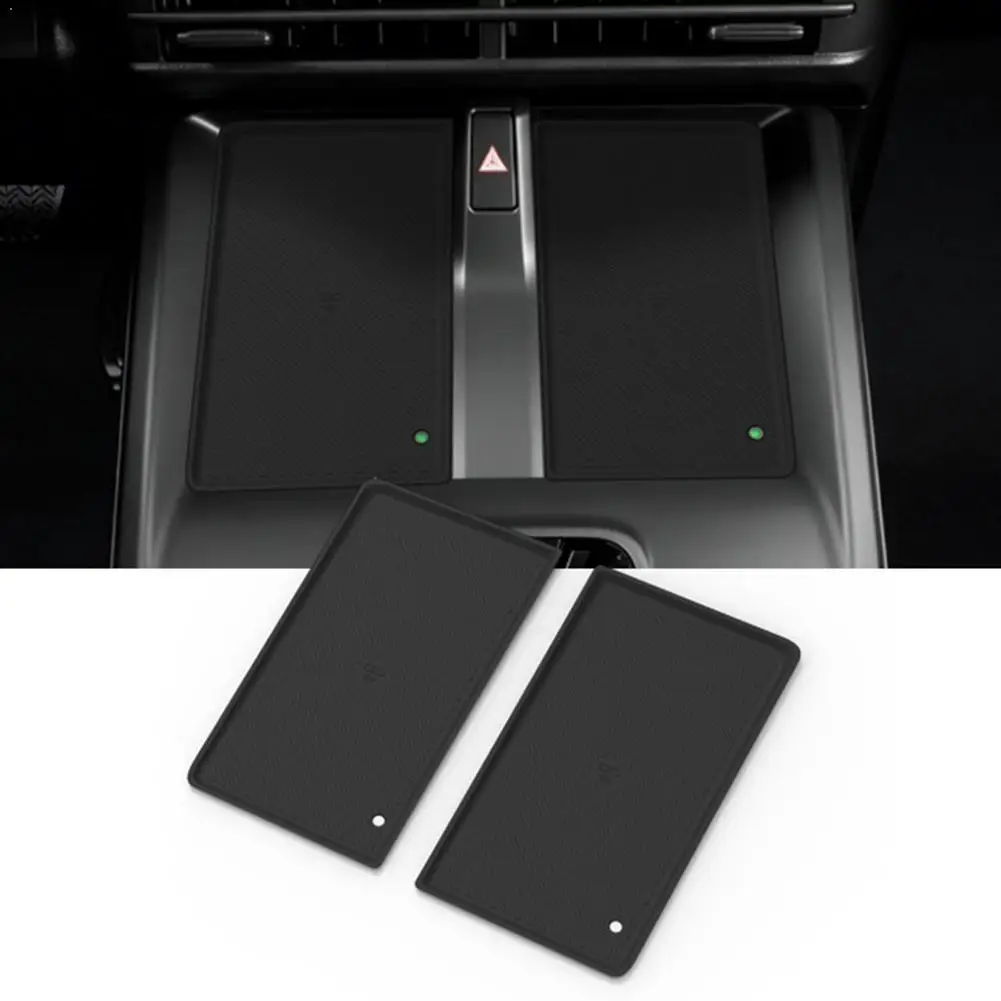 Car Wireless Charging Anti Slip Mat For BZ4X Or BZ 2026 Central Console Silicone Pad Phone Mat Pads Shockproof Dustproof Tray