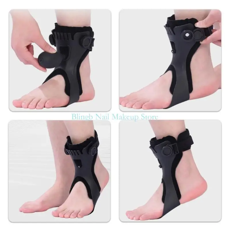 28TA Rehabilitative Foot Orthosis For Drop Foot And Eversion Featuring Quick Fasten Buckles And Breathable OK Fabric