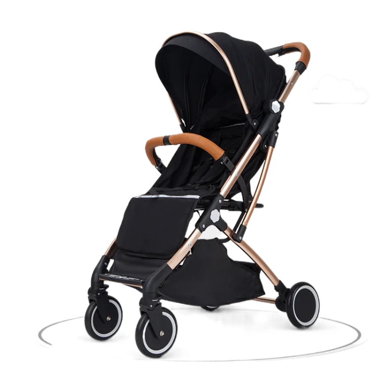 Luxury foldable Aluminum baby Stroller Lightweight Airplane Stroller baby pram baby stroller