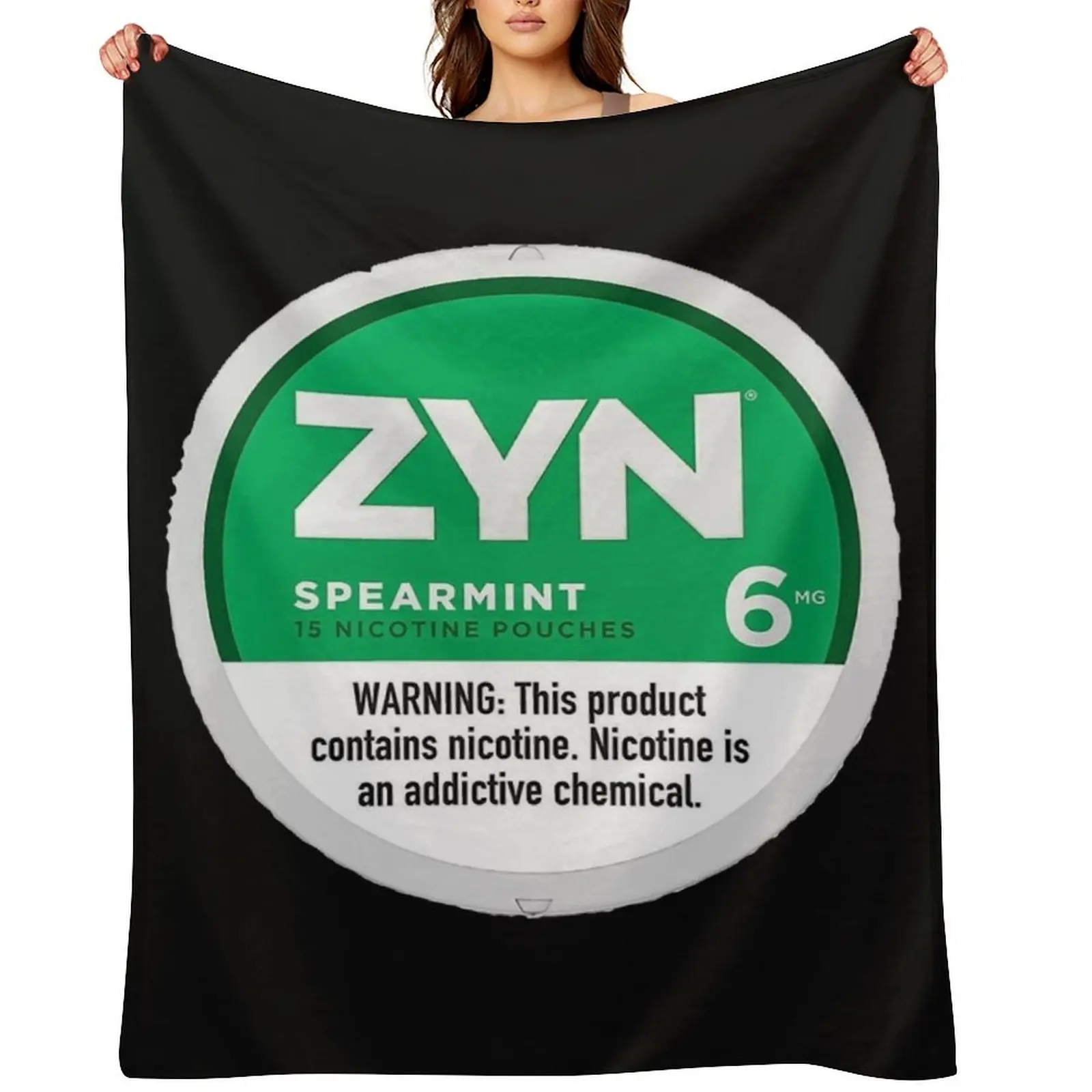 

Zyn Throw Blanket Shaggy Retros Loose Decorative Sofas Blankets