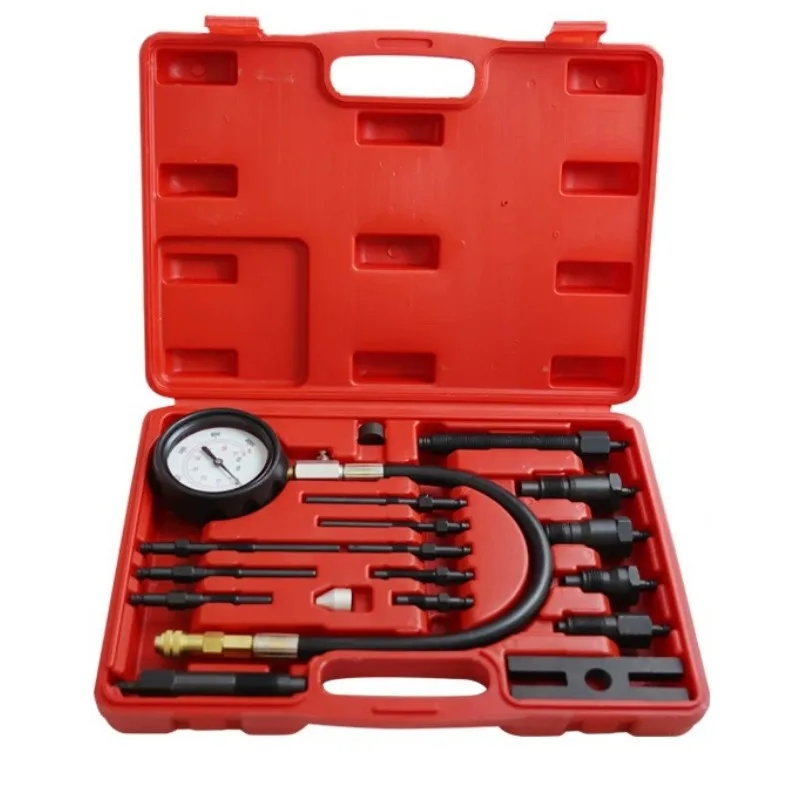 for Engine Cylinder Compression Tester Kit Automotive Petrol Diesel Motorcycle Diagnostic Tool