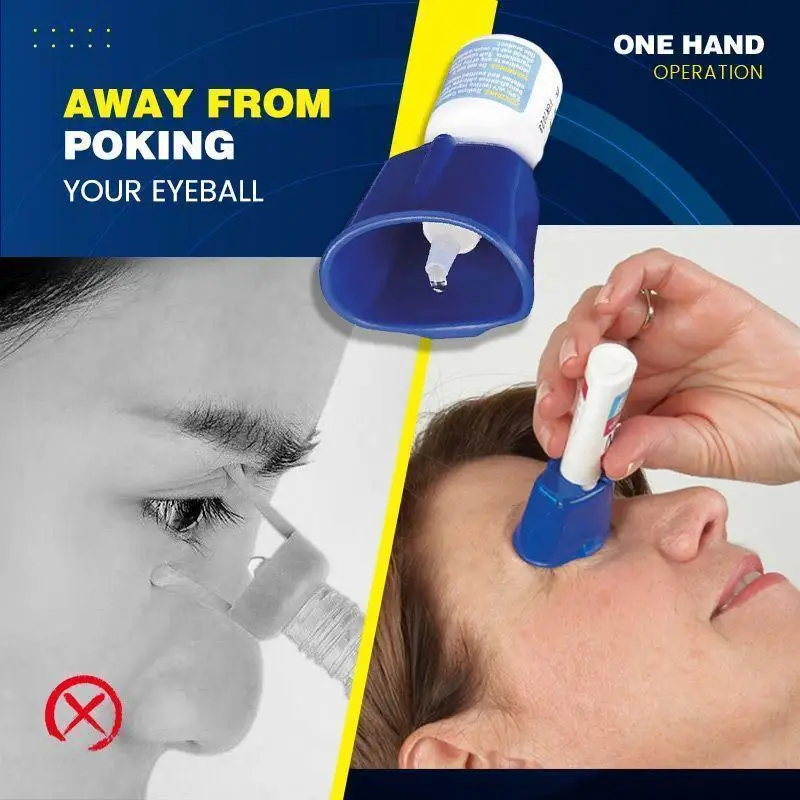 1PC Professional Universal Eye Drop Keeper Eye Drop Bottle Helper Eyedrops Holder Dropshipping