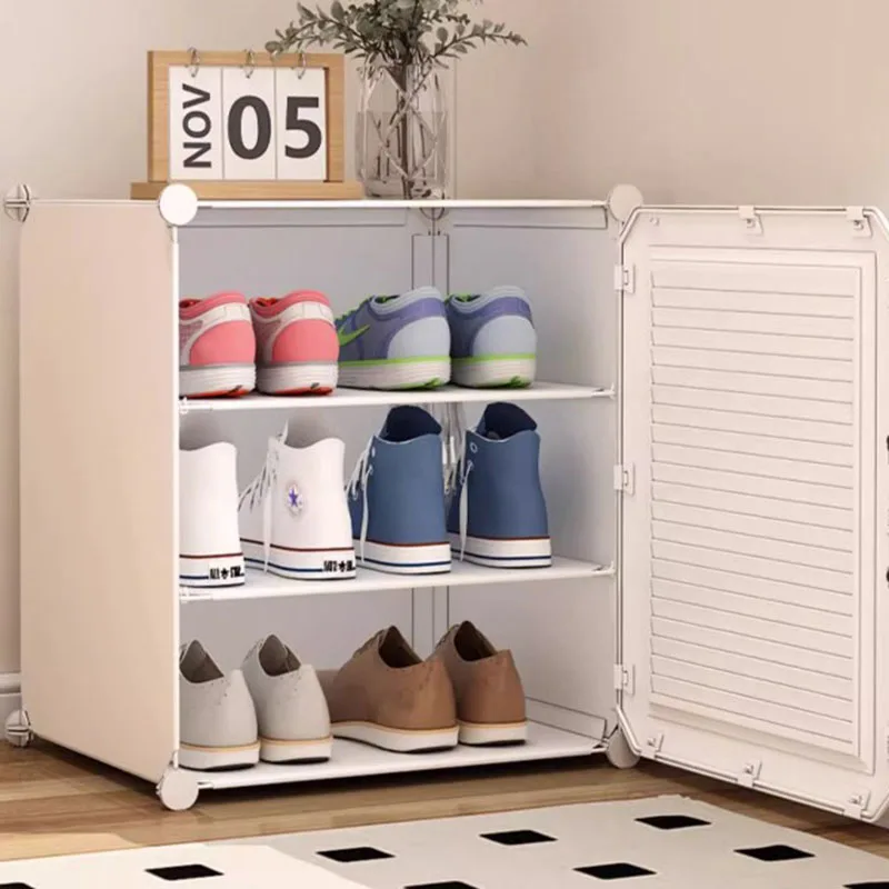 Dust Proof Simple Shoe Cabinet Narrow Rack Storage Dedsigner Shoe Cabinet Organizer Small Organizador De Zapatos Home Furniture