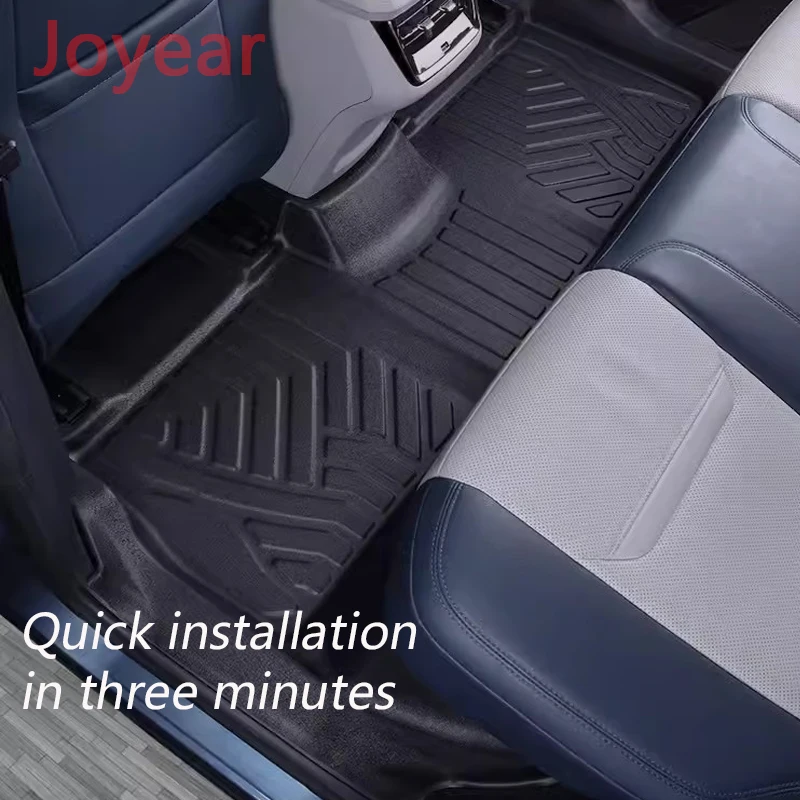 For Ford Equator 2021-2023 Car Foot Pad Carpet Fully Surrounded Stereoscopic Protective Pad Cover Car Interior Modified Suppies