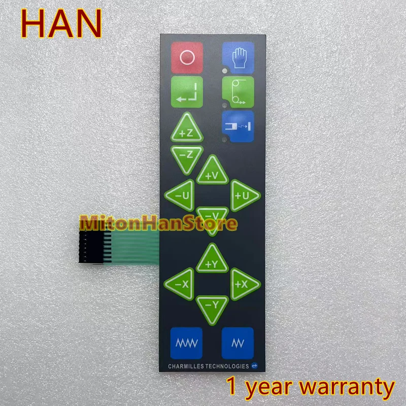 Brand New For  Charmilles walking wire spark machine hand control box  Membrane Keyboard Film Keypad Film