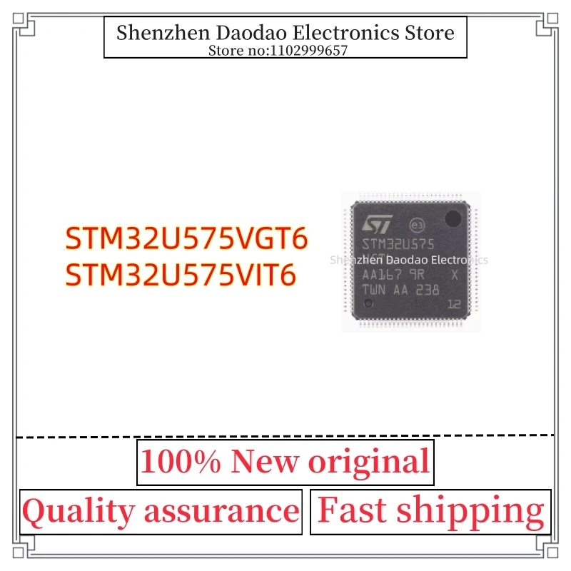 stm32u575vgt6-stm32u575vit6-lqfp100-microcontroller-chip-ic-new-original