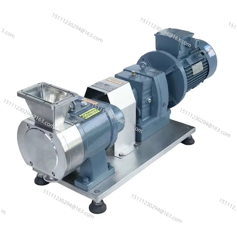 Food Grade Stainless Steel High Viscosity Self-priming Cam Rotor /Sesame Honey Batter Chili Fruit Hot Syrup Pump