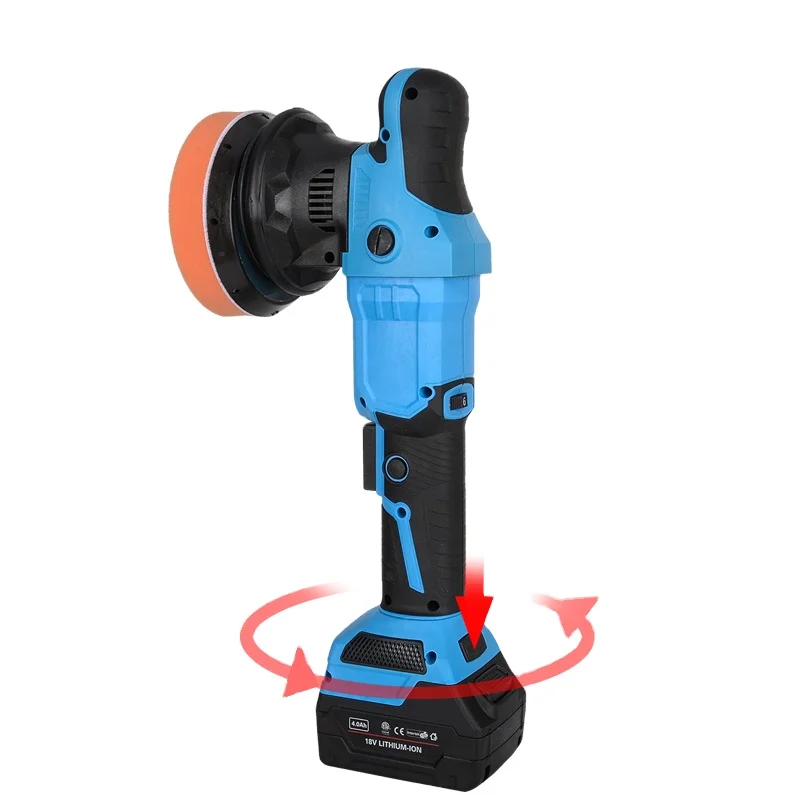 Car Shield 5 Inch 15mm/9MM/21MM  18V DC Orbit Car Buffer Polishing Machine