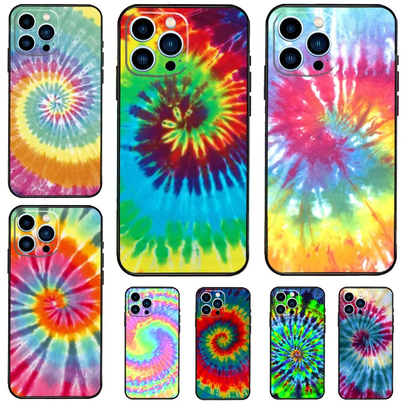 Trippy Tie Dye Hippie Art Case For Samsung Galaxy M14 M34 M54 M33 M21 M31 M16 M36 M56 M53 M13 M12 M32 M52 M15 M55 M35