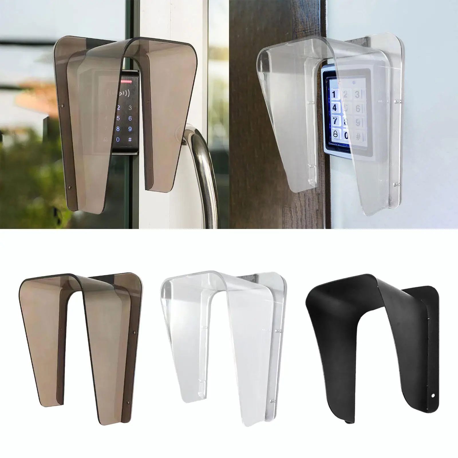 Doorbell Rain Cover Outside Doorbell Shield for Wireless Doorbell Access Control