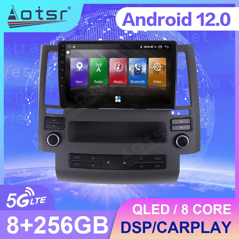 

Android 10 For Infiniti FX FX35 FX45 2003 2009 Carplay Car DVD GPS Coche Navigation Auto Radio Stereo Multimedia Player HeadUnit