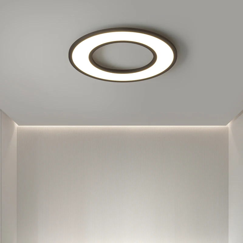 Imagem -06 - Ultra-fino Circular Led Luzes de Teto para Sala de Estar Iluminação Interior Moderna Lâmpadas Home Decor Cozinha e Quarto