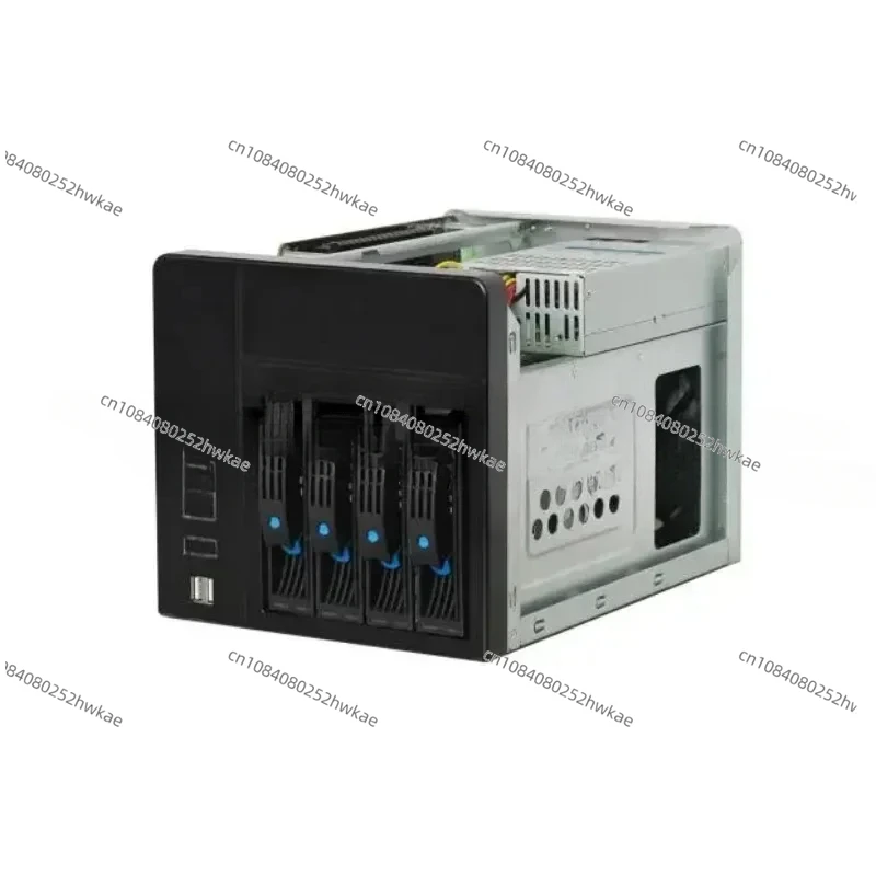 

4-bay NAS Storage Desktop Office Computer Server ITX Interstellar Snail Hot Swappable Chassis