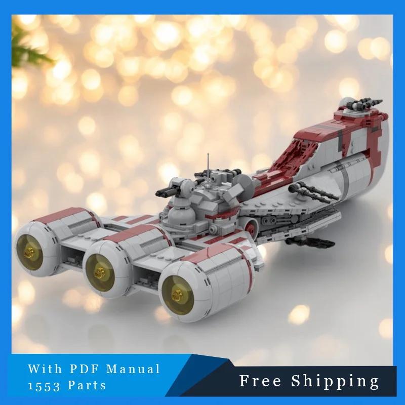 1553 PCS MOC Star Battle Building Blocks Set Spacecraft Technology Modular Bricks Model Children DIY Assembly Toy Birthday Gifts