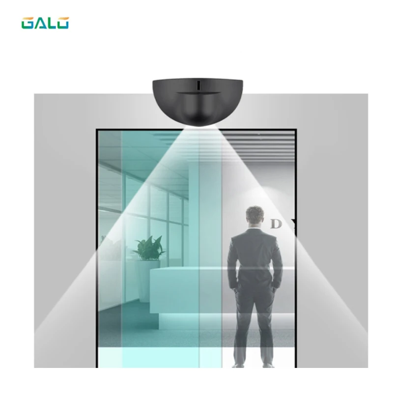 24.125GHz Universal Microwave Radar Motion PIR Sensor Automatic Swing Sliding Glass Door Infrared Beam Detector For Gate Opening