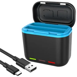Insta360 X3 Fast Charging Box and Battery For Insta 360 ONE X3 Charger Hub 2 Ways Accessories