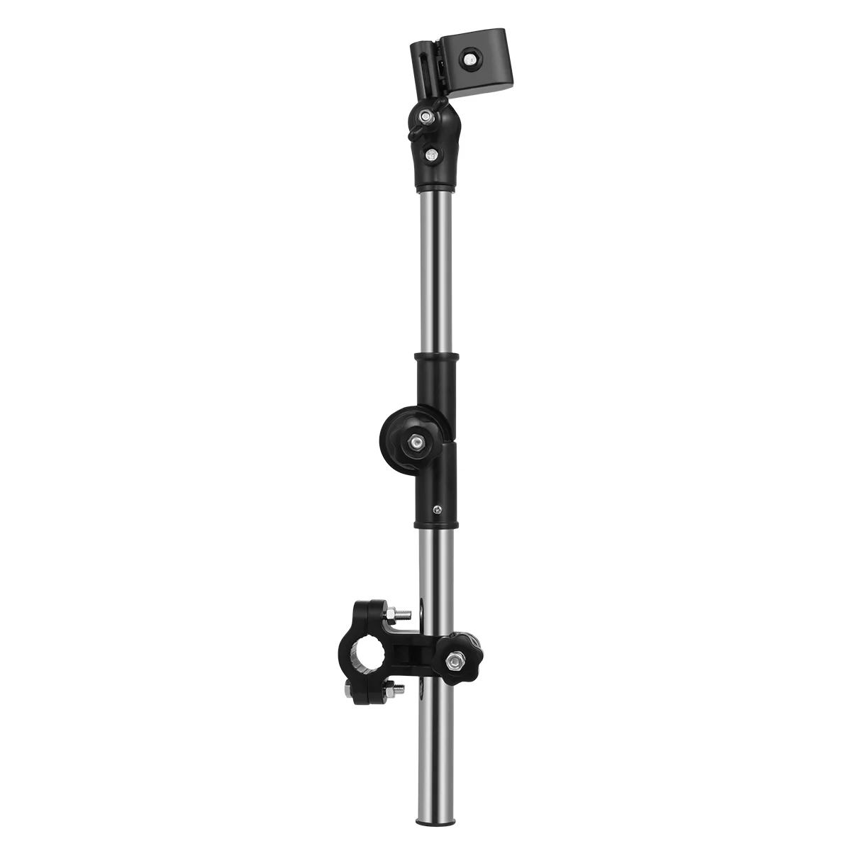 OUNONA Umbrella Mount Stand Adjustable Outdoor Umbrella Holder for Bike Electric Stroller Wheel Chair (Black)