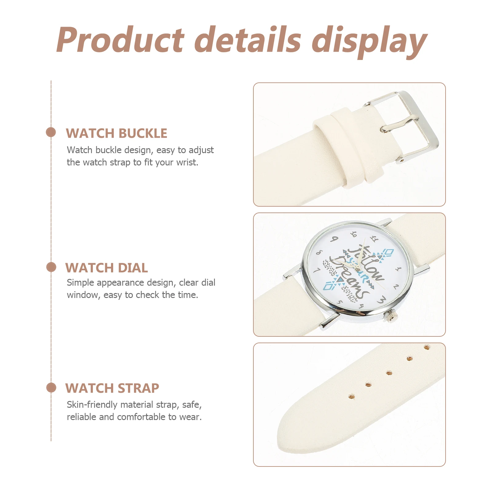 

Women Watch Set High Grade Glass Alloy Precise Movement Adjustable Strap Girl Gift Stylish Bracelet Ladies Quartz Wristwatch