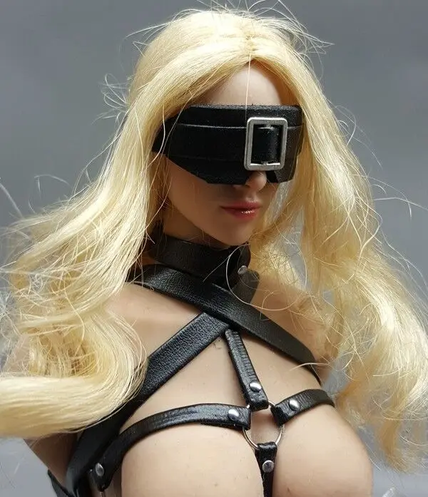 1/6th Scale Black  Eye Mask Model For 12