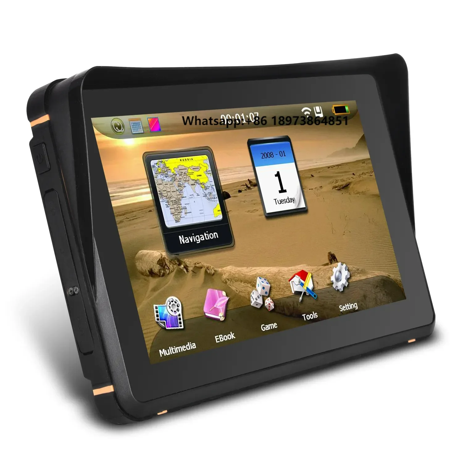 

Motorcycle Navigator Radio Portable 7 Inch Motorcycle Carplay Android Auto Wireless Motor Carplay Motorbike Gps Navigation
