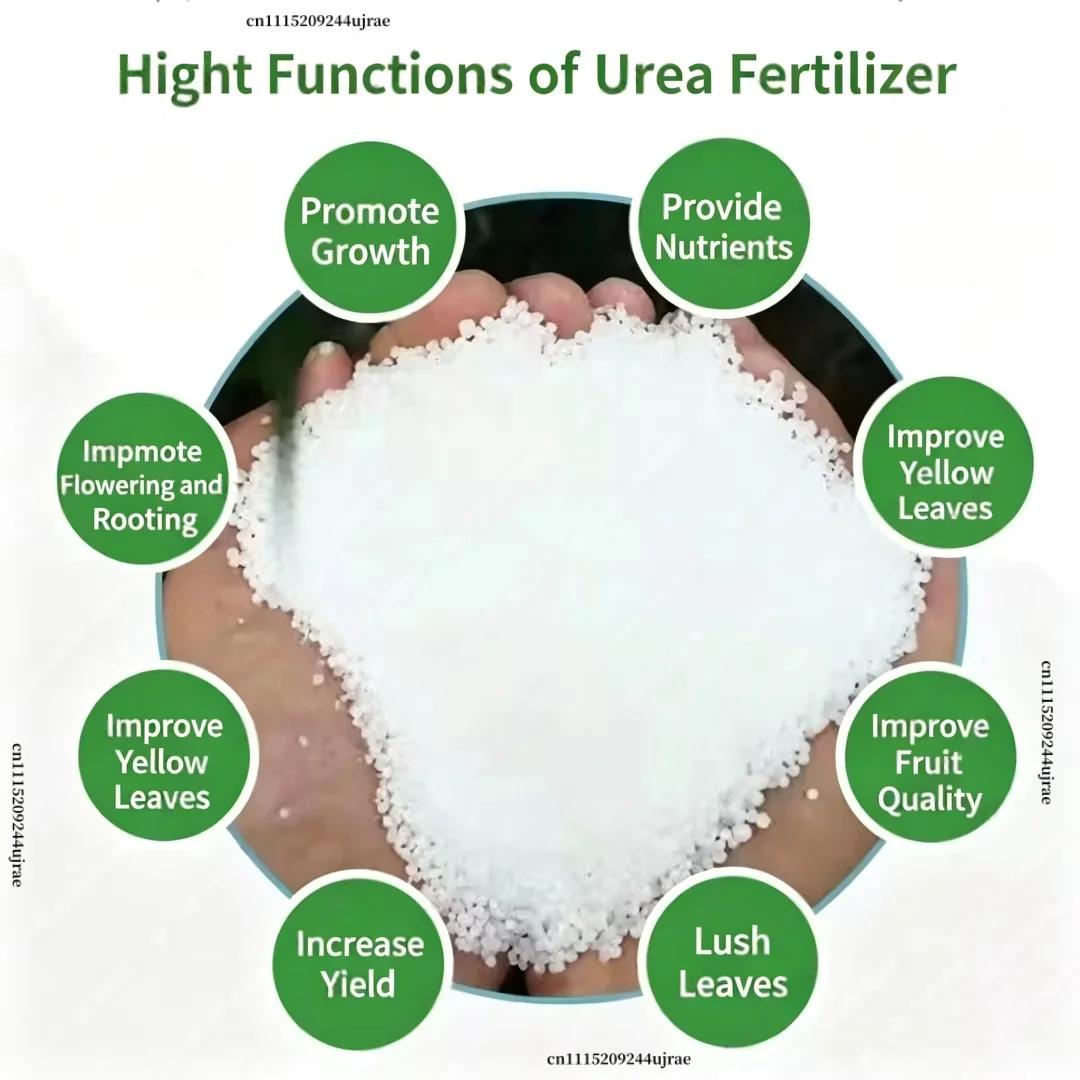 Urea High Nitrogen Plant Food Water Soluble Fertilizer For Ornamental Flowers & Potted Plants