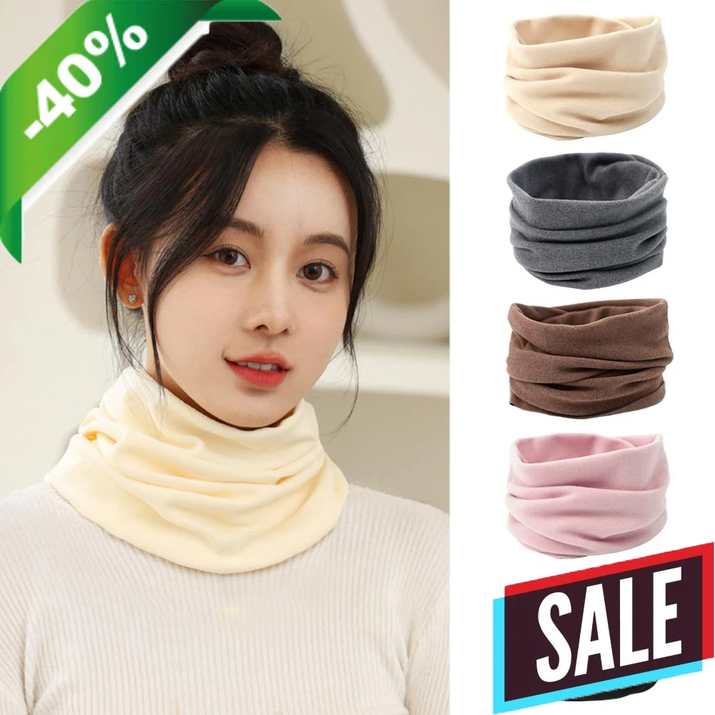 Winter Neck Warmer for Women Men Neck Gaiter Fleece Warmer Scarf Cold Weather Neck Cover