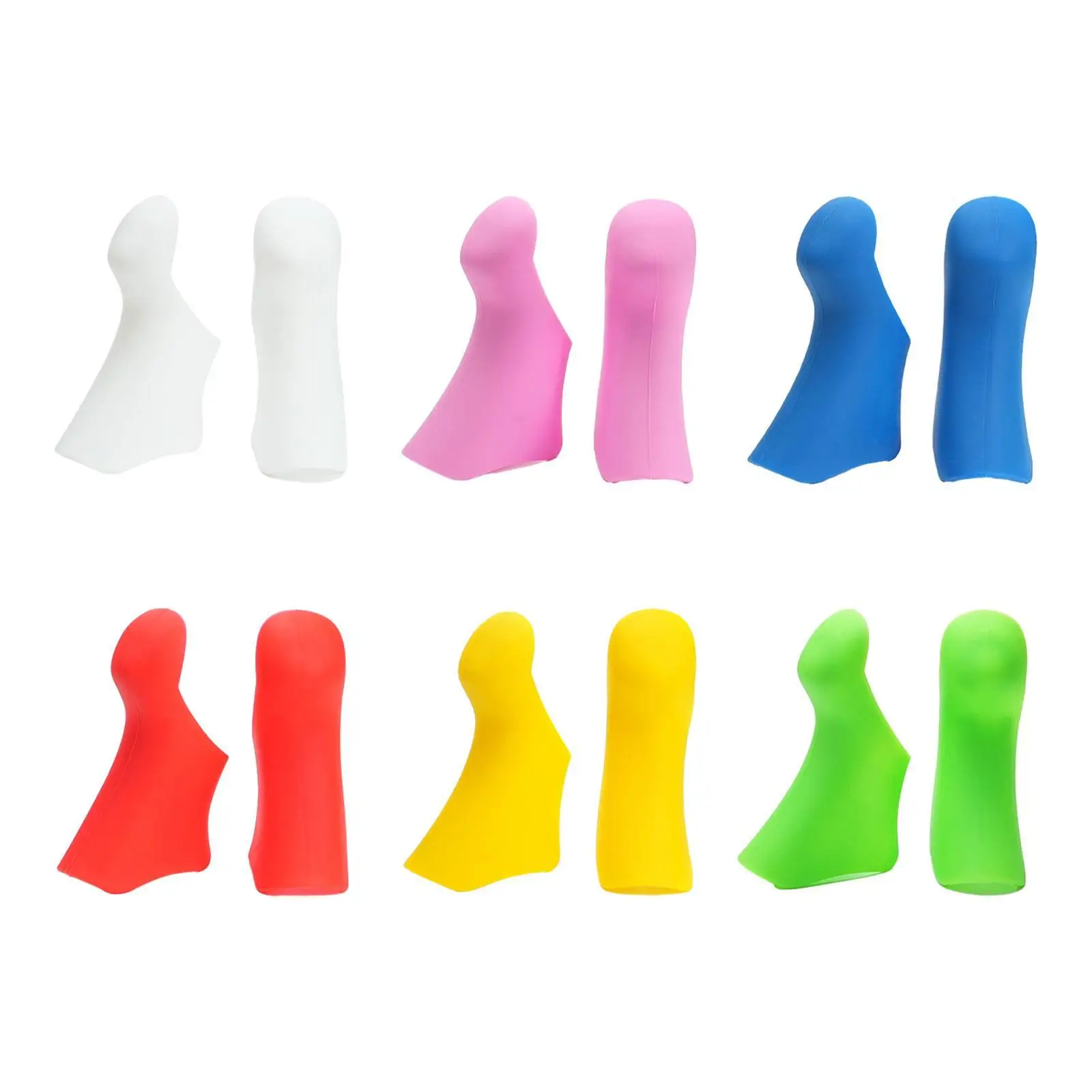 

2 шт., чехлы на рычаг переключения передач для велосипеда, противоскользящие рукава, чехлы для ручного переключения передач, крышка тормозной ручки для ST 2300/3400