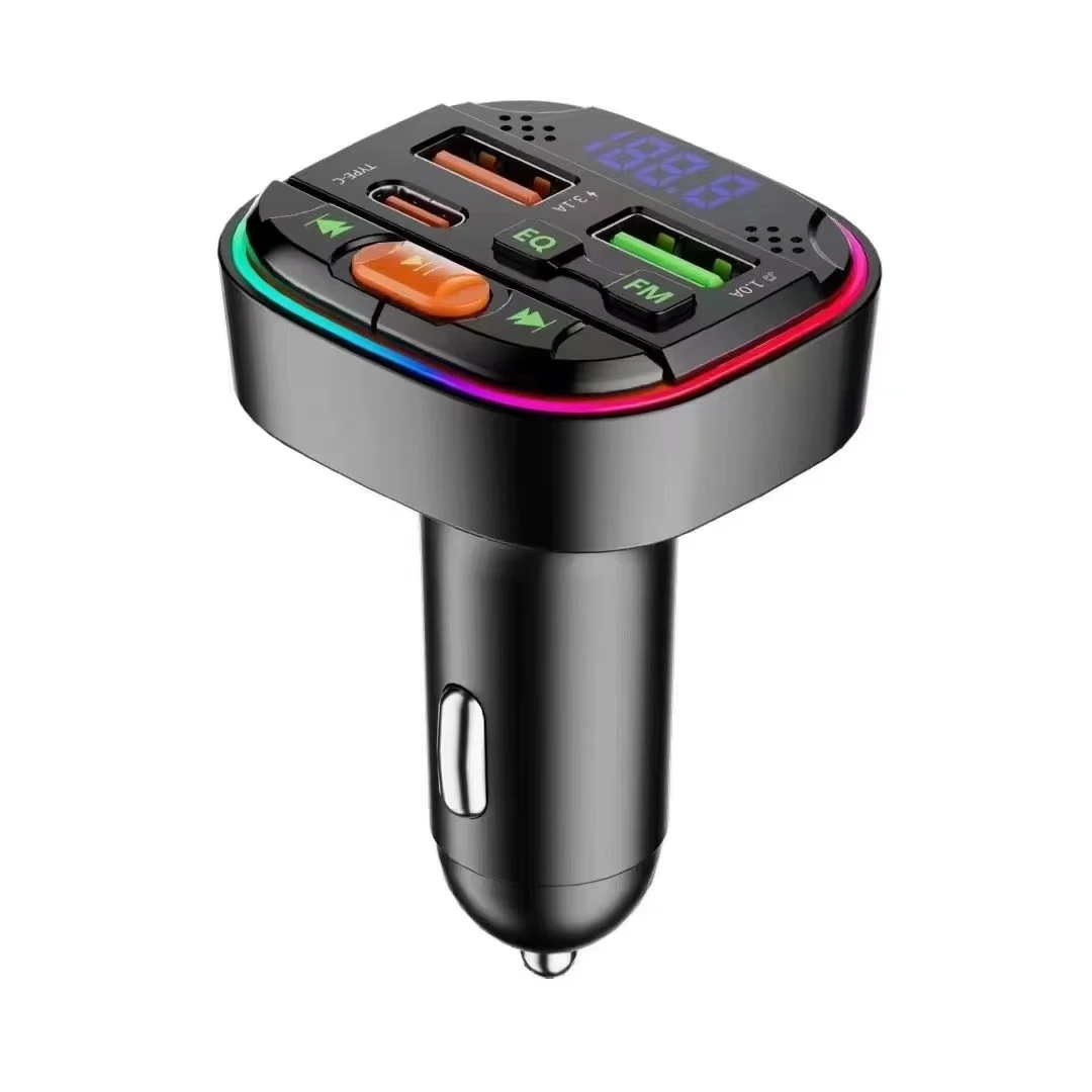 Q23 Car Charger PD20W Hands-free Calling U Disk Dual USB Bt 5.3 Fast Car Phone Charger