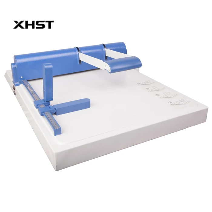 A3 Creasing Machine 460 mm Paper Creasing Machine 3 in 1 Manual Paper Creaser and Perforator for Paper Card Book Scoring