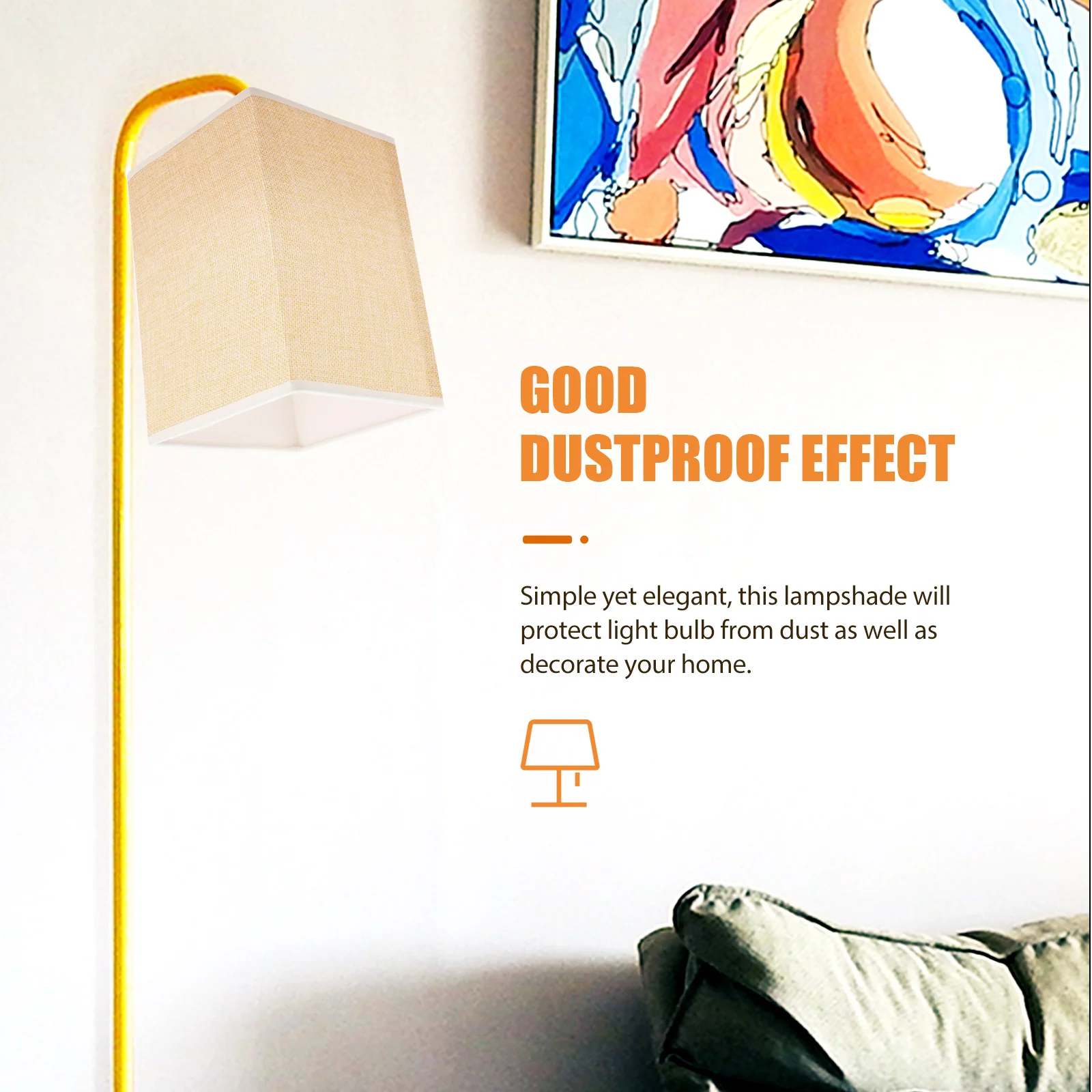 

Square Lampshade Cover Iron Table Light Shade Cover Lampshades For Table Dustproof Home Decor Desk Lamp Lampshade Night Lamp
