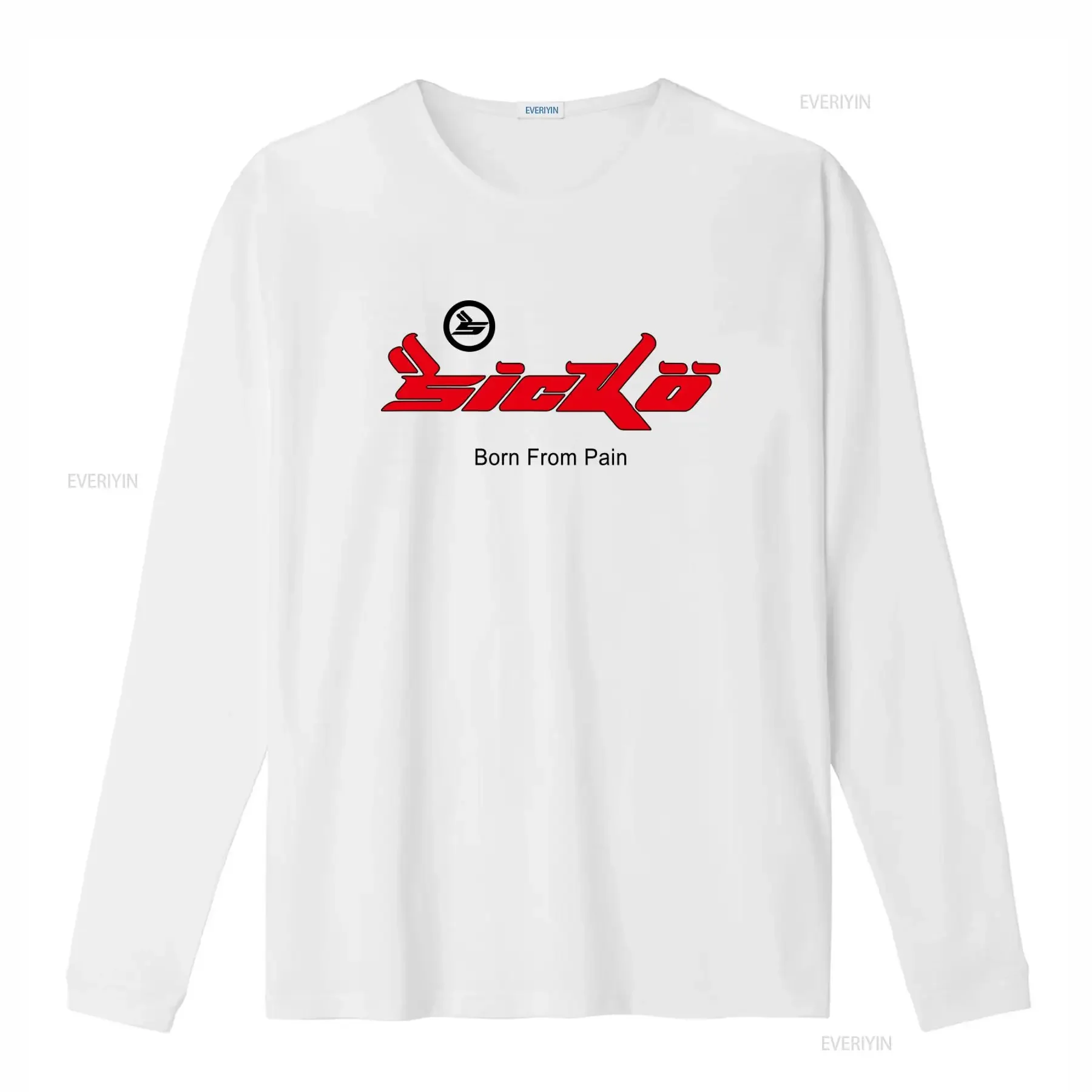Best Selling Rare Sicko Born From Pain T Shirt Heavy Cotton vintage Washed Breathable streetwear Soft Comfortable