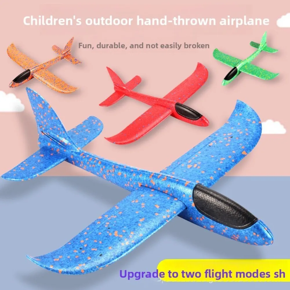 

Foam Airplane Ultra Light Hand Thrown Glider Toy for Kids Outdoor Flying Fun Parent Child Interactive Game Activity Model