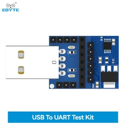 Placa de prueba USB UART CP2102 E15-USB-T2 Ebyte UART USB a TTL 3,3 V 5V adaptador inalámbrico para módulo serie RF 4 modos de funcionamiento 2 uds