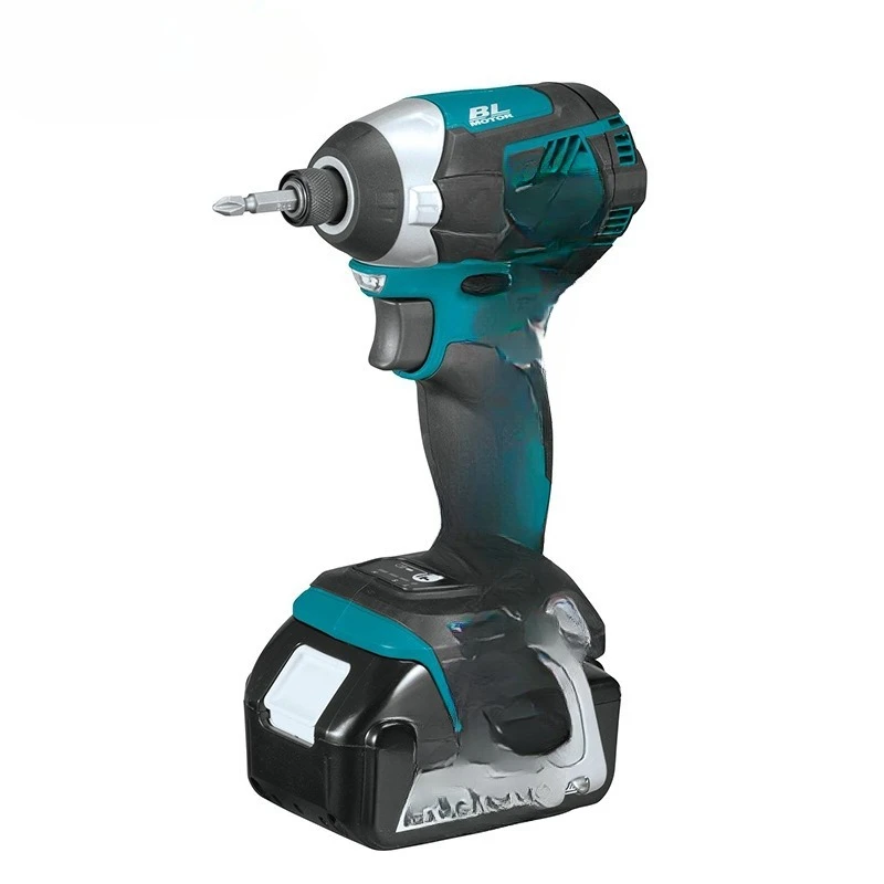 Obeng benturan isi ulang baterai lithium 18V