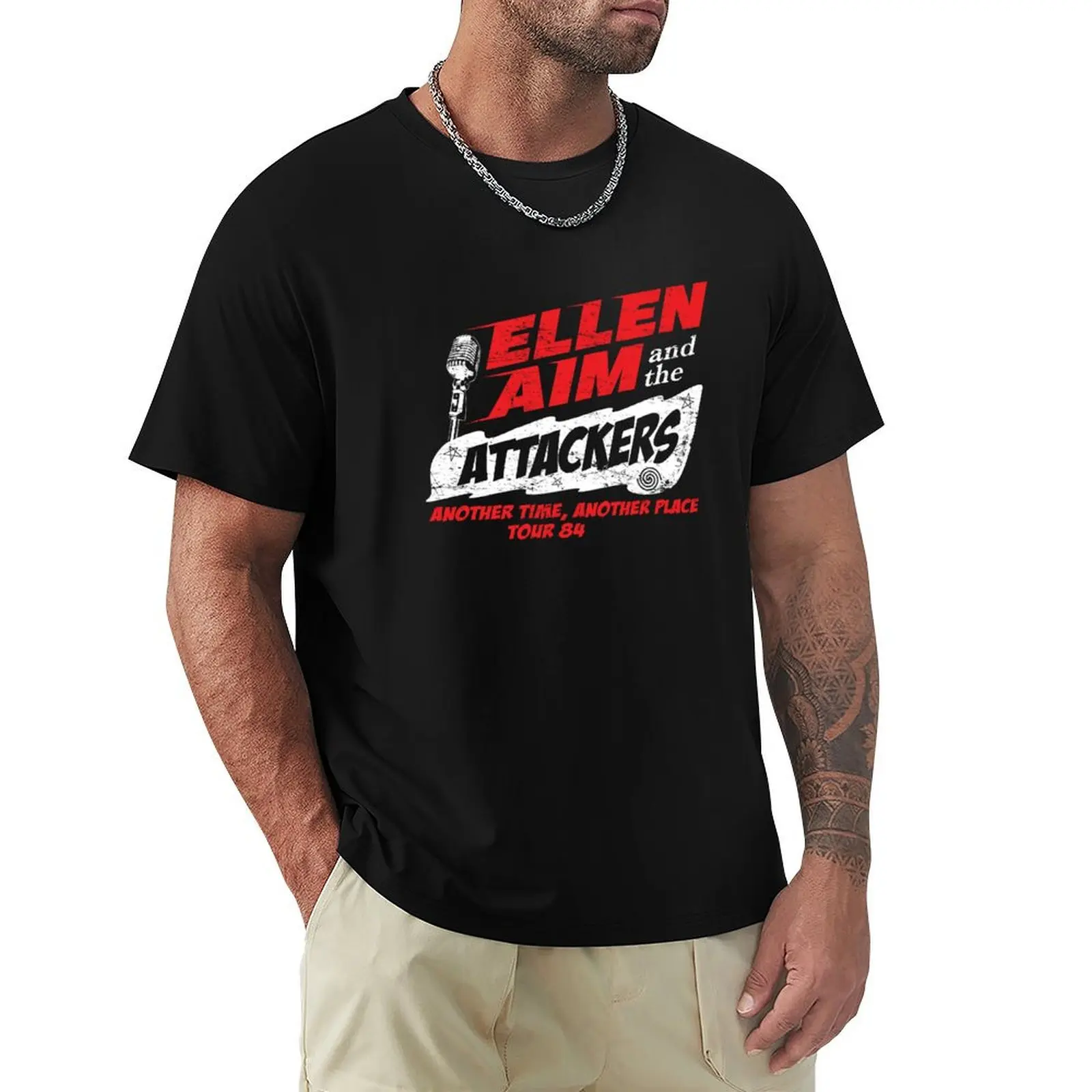 Ellen Aim & the Attackers Tour 84 T-Shirt Lightweight Hiking T-Shirt