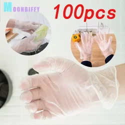 Guantes desechables multifuncionales para cocina, limpieza del hogar, sin látex, preparación de alimentos, seguros, 100 Uds.