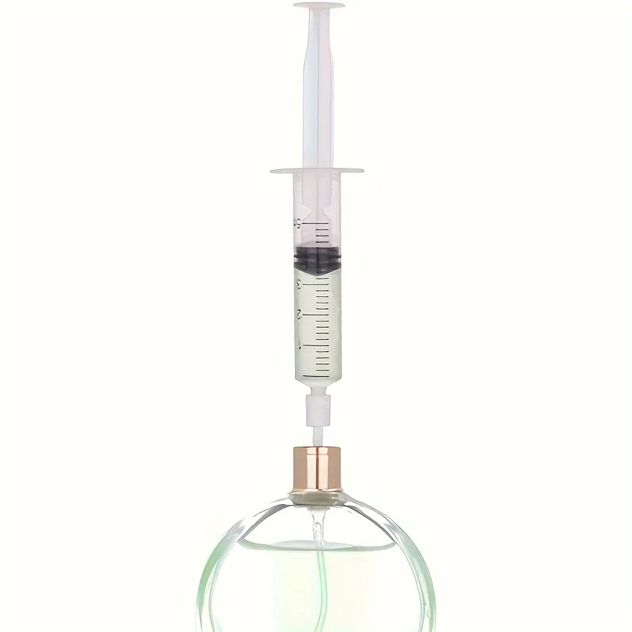 Refillable Perfume Syringe Pump - 0.17 oz capacity for travel and refillable perfume spray bottles