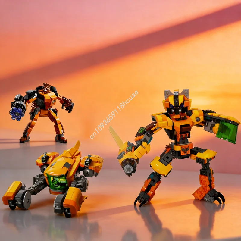 

270pcs MOC Super Heroes Marvelled Avengerses Rocket Mech Upgrade Model Building Blocks Construction Toy Christmas Gifts Birthday