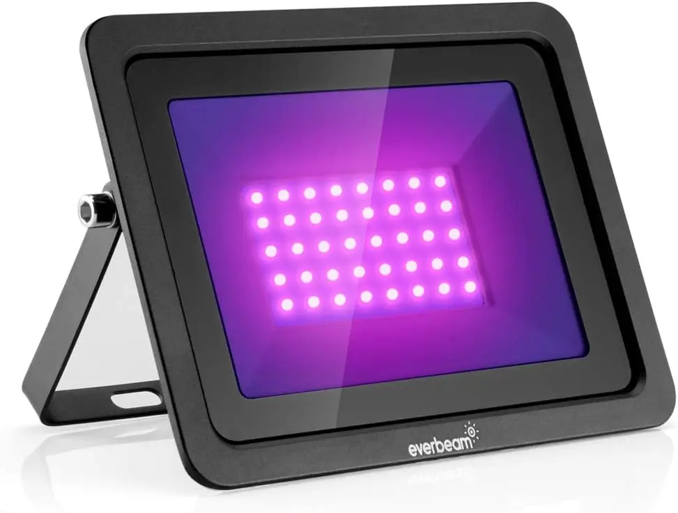 

50W UV LED Black Light, IP66 Waterproof, 365nm Wavelength for Parties and Decorations